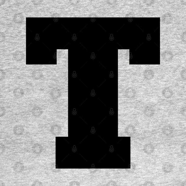 Alphabet T (Uppercase letter t), Letter T by maro_00